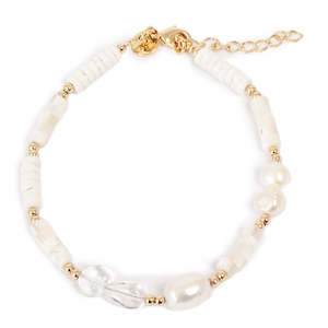 A & C Oslo Necklace - White Delight