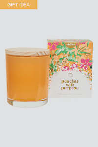 Eb & Ive C'est La Vie Candle Peaches with Purpose