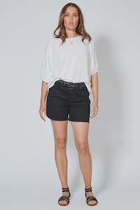 Isle of Mine Duke Denim Shorts Black