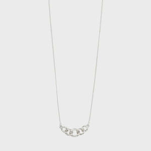 Pilgrim Wrenley Recycled Necklace - Silver Plated