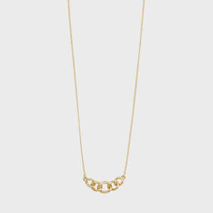 Pilgrim Wrenley Recycled Necklace - Gold Plated