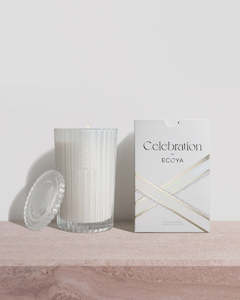 Ecoya Celebration Candle - White Musk & Warm Vanilla