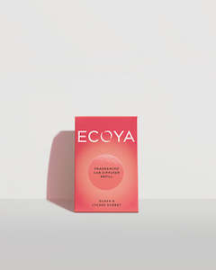 Ecoya Car Diffuser Refill - Guava & Lychee Sorbet