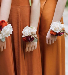 “OCRA” Wrist Corsage Marigold Merchant