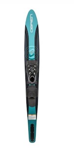 Pro Tour Slalom Ski 58″ – Aqua (with Bindings)