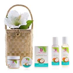 RN- Tropical Treat Basket- Coconut- GFT