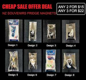 Special Offer | New Zealand Souvenirs Fridge Magnets