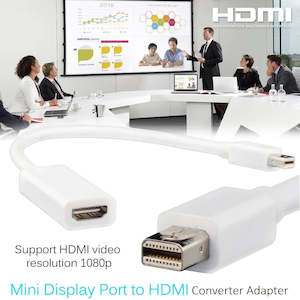 For Apple MacBook iMac Mini DisplayPort Thunderbolt To HDMI Video Port Adapter Converter