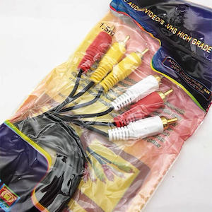 3xRCA Male To 3xRCA Male AV Audio Video Cable For TV Projector DVD Player