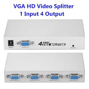 VGA HD Video Splitter Extender 1 Input 4 Output 150MHz