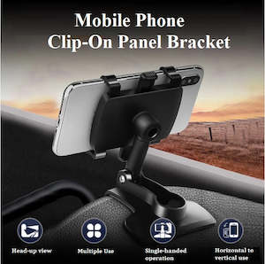 Vehicle Accessories: Premium Car Mobile Phone Holder Clip Mount Stand Display Bracket