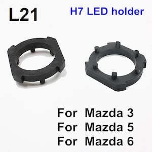 Model L21 H7 Car LED Headlight Holder Adapter For Mazda 3/5/6