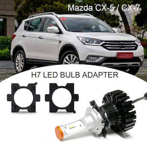 Model L08 H7 Car LED Bulb Headlight Holder Adapter For Mazda CX-5 CX-7 (Low Beam)