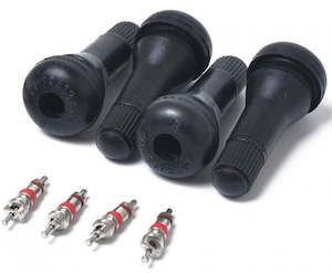 4 Pieces TR413 Snap-In Tyre Tire Valve Stems With Pure Copper Core