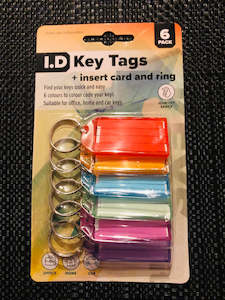 6 Tags Per Pack Key Tag Label Set