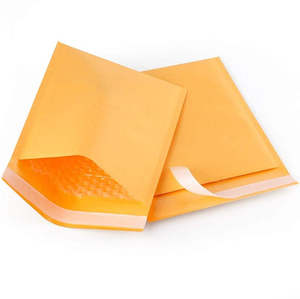 10 Pieces Kraft Yellow Bubble Mailers Padded Envelopes