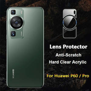 For Huawei P60 / P60 Pro Ultra Premium Hard Acrylic HD Clear Camera Lens Protector