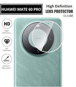 Handphone Accessories: For Huawei Mate 60 Pro Premium Hard Acrylic HD Clear Back Camera Lens Protector