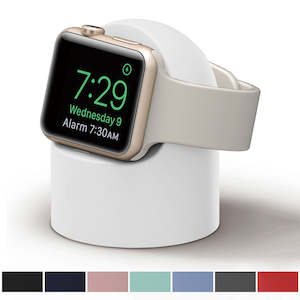 For Apple Watch All Series Soft Silicone Charging Dock Stand Holder