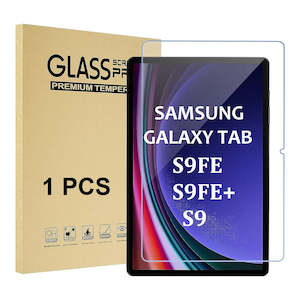 For Samsung Galaxy Tab S9FE 10.9" S9FE Plus 12.4" S9 11" 2023 Premium Clear Temp…