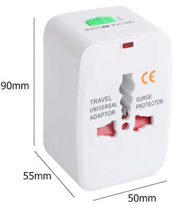 Charging Adapters Cables: Universal International Worldwide Travel Adapter With AU US UK EU Converter Plug