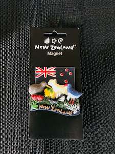 New Zealand Flag Animals - NZ Fridge Magnet Souvenir