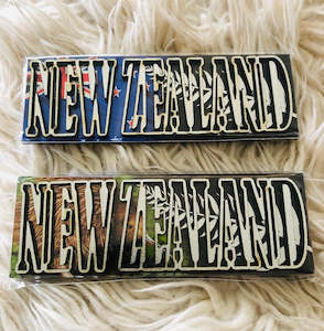 New Zealand 3D Sign Fridge Magnet - NZ Fridge Magnet Souvenir