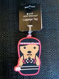 Wahine Pink - NZ Souvenir Luggage Tags