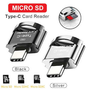 USB Type-C To Micro SD TF Card Reader Adapter