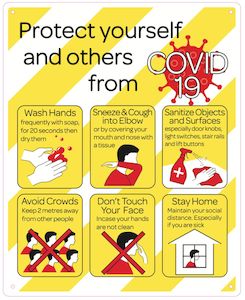 PVCI1360 Protect yourself and others