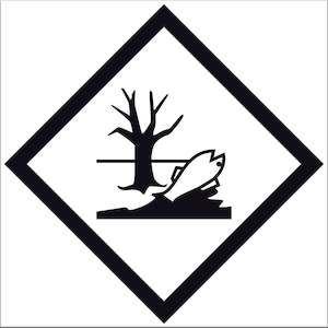 Dangerous Goods Self Adhesive Labels: Marine Pollutant Labels - 10 Pack