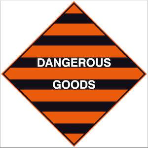 Dangerous Goods (Bumble Bee) Labels - 10 Pack