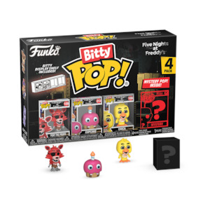 POP! GAMES: FIVE NIGHTS AT FREDDYS: FOXY BITTY POP FOUR PACK