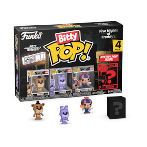 POP! GAMES: FIVE NIGHTS AT FREDDYS: FREDDY BITTY POP FOUR PACK