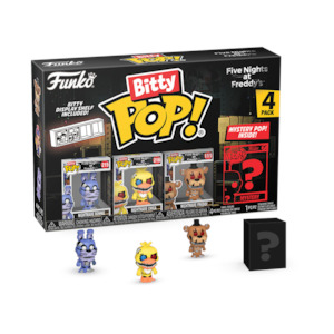 POP! GAMES: FIVE NIGHTS AT FREDDYS: NIGHTMARE BONNIE BITTY POP FOUR PACK