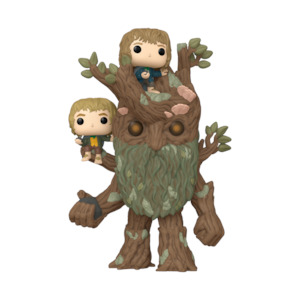 POP! MOVIES: LORD OF THE RINGS: TREEBEARD WITH MERRY & PIPPIN 6 INCH