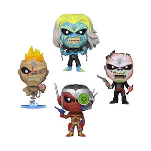 POP! ROCKS: IRON MAIDEN: EDDIE GLOW 4PK