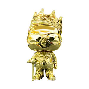 POP! ROCKS: NOTORIOUS BIG: BIGGIE GOLD CHROME