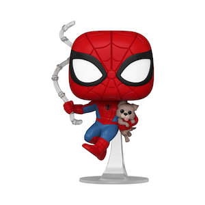 Books: POP! MARVEL COMICS: SPIDER-MAN W/ SANDWICH THE DOG