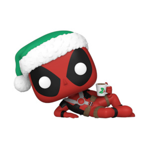 Books: POP! MARVEL: DEADPOOL (LOUNGING) HOLIDAY