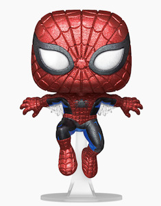 POP! MARVEL: 80TH ANNIVERSARY: SPIDER-MAN FIRST APPEARANCE DIAMOND GLITTER