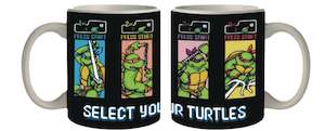 TEENAGE MUTANT NINJA TURTLES ARCADE COFFEE MUG