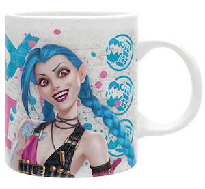 LEAGUE OF LEGENDS VI VS JINX MUG