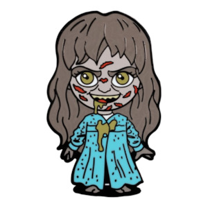 EXORCIST REGAN CHIBI ENAMEL PIN