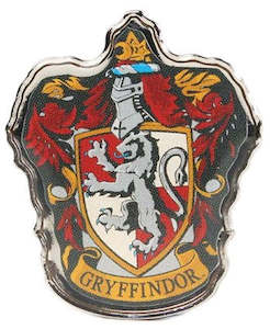 HARRY POTTER GRYFFINDOR ENAMEL BADGE