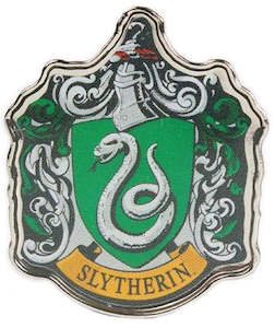 HARRY POTTER SLYTHERIN ENAMEL BADGE