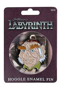 LABYRINTH - HOGGLE ENAMEL PIN