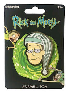 Books: RICK & MORTY SLEEPY GARRY ENAMEL PIN