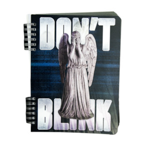 DOCTOR WHO DON'T BLINK LENTICULAR JOURNAL