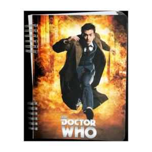 DOCTOR WHO 10TH DOCTOR LENTICULAR JOURNAL